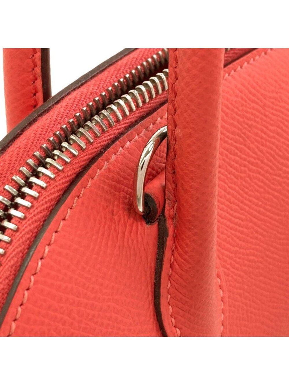 Hermes Bolide 27 Silver Handbag Epsom - Picture 14 of 15